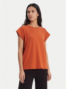 Emporio Armani T-Shirt EW003407 AF20240 U4098 Czerwony Regular Fit