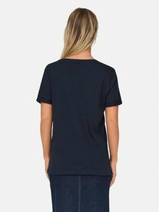 ONLY T-Shirt Kita 15244714 Granatowy Regular Fit