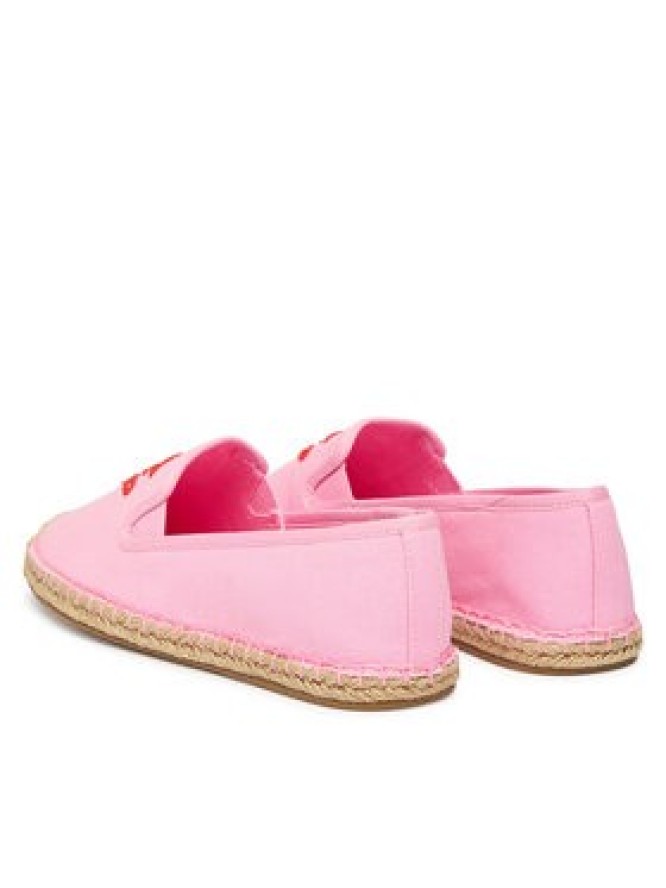 Tommy Hilfiger Espadryle Th Script Summer Espadrille FW0FW09240 Różowy