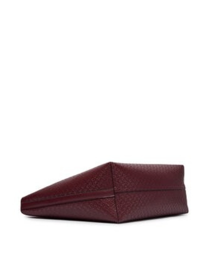 Tommy Hilfiger Torebka Th Icon Tote Mono AW0AW19004 Bordowy