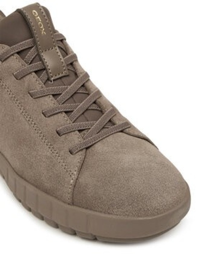 Geox Sneakersy D Flextride Plus D657SC 22 C1018 Beżowy ciemny