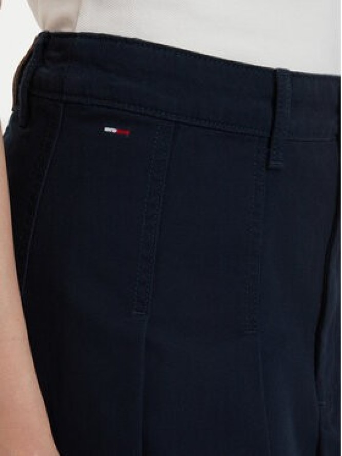 Tommy Jeans Spódnica plisowana DW0DW23149 Granatowy Regular Fit
