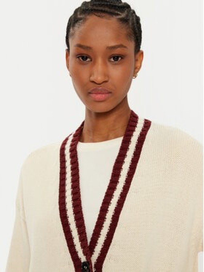 Weekend Max Mara Kardigan Vicolo 2515341061 Écru Regular Fit