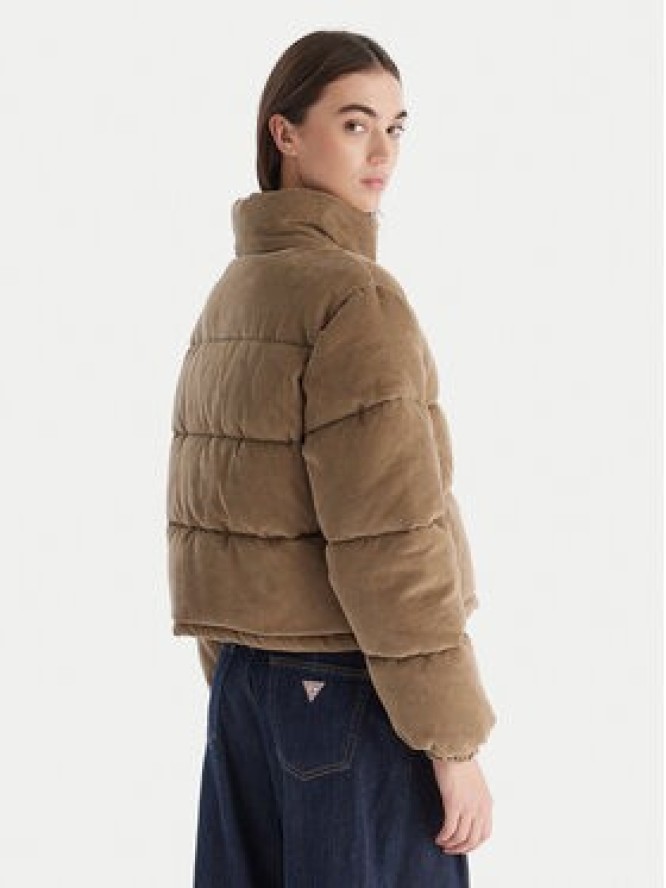 Guess Jeans Kurtka zimowa W5BL17 W2061 Beżowy Regular Fit