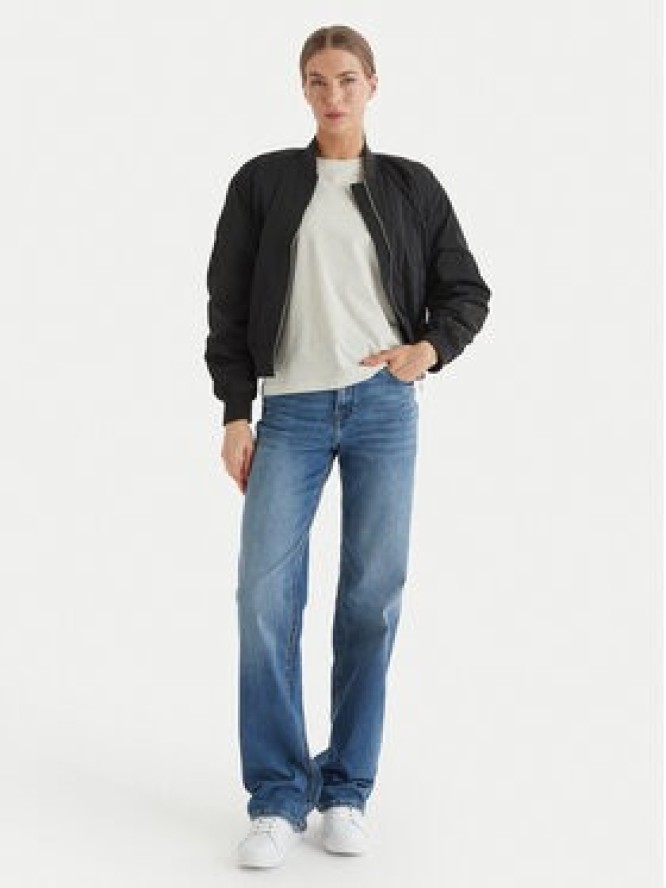 Calvin Klein Jeans Kurtka bomber Essential LV047F505G Czarny Regular Fit