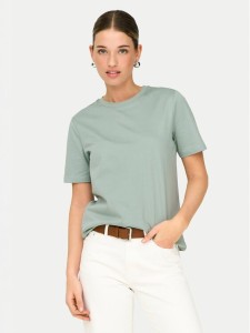 ONLY T-Shirt Freja 15367970 Zielony Regular Fit