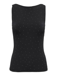 ONLY Top w kolorze czarnym rozmiar: L