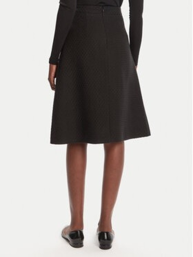 HUGO Spódnica midi Raferi 50542629 982 Czarny Regular Fit