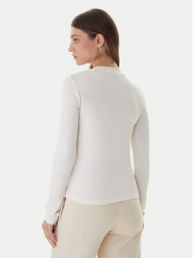 Guess Bluzka V6RI00 KD741 Écru Slim Fit