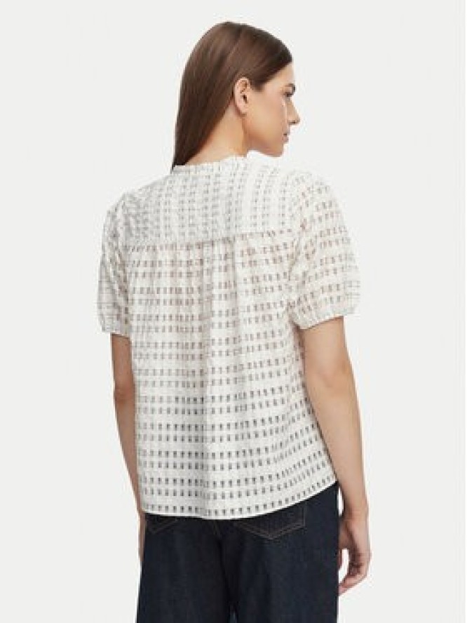 French Connection Bluzka 729F9 Biały Regular Fit