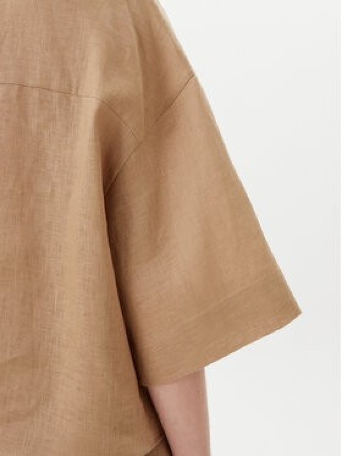 Max Mara Leisure Koszula Mirano 2516111028 Beżowy Relaxed Fit