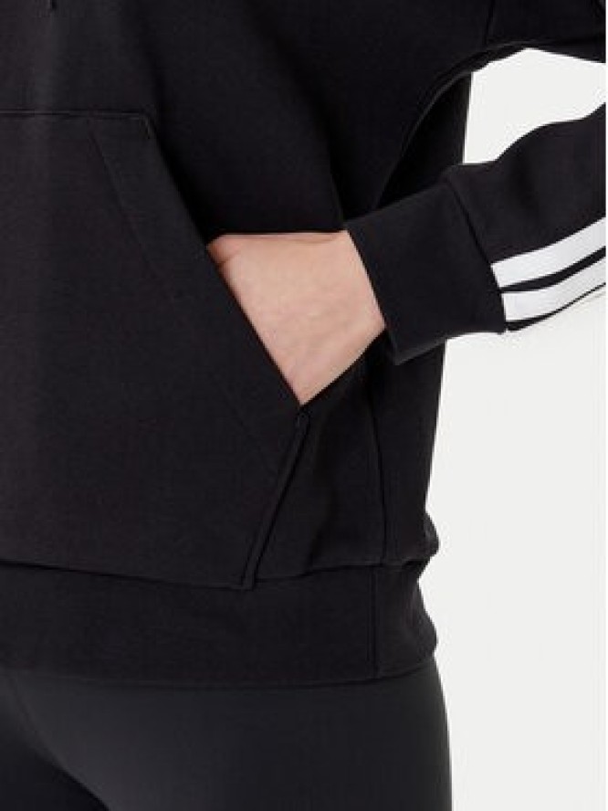 adidas Bluza Essentials 3-Stripes JX2538 Czarny Regular Fit