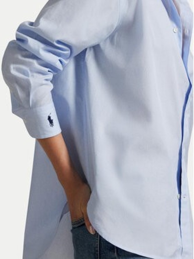 Polo Ralph Lauren Koszula 211968220002 Błękitny Oversize