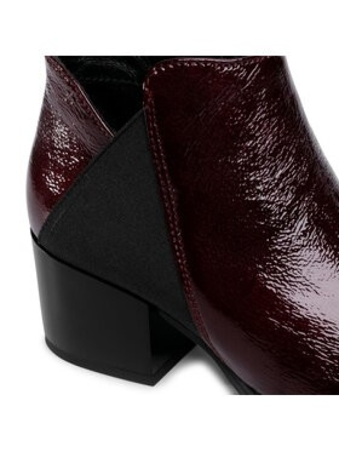 Lasocki Botki 70814-01 Bordowy