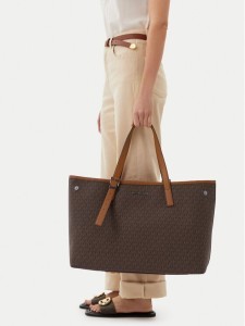 MICHAEL Michael Kors Torebka Hudson 33R6LHDT9B Brązowy