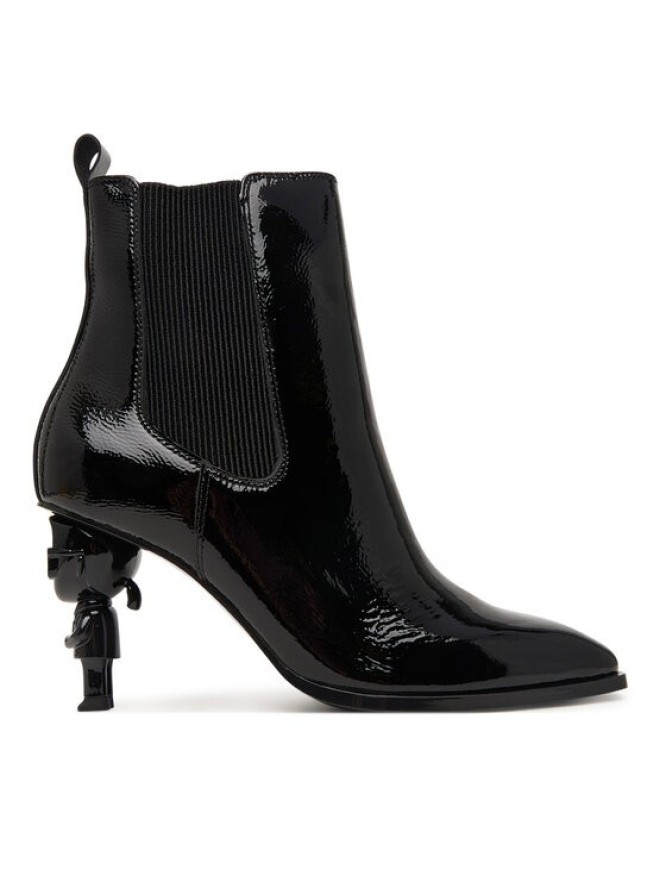 KARL LAGERFELD Botki Nft Heel KL39146 Czarny