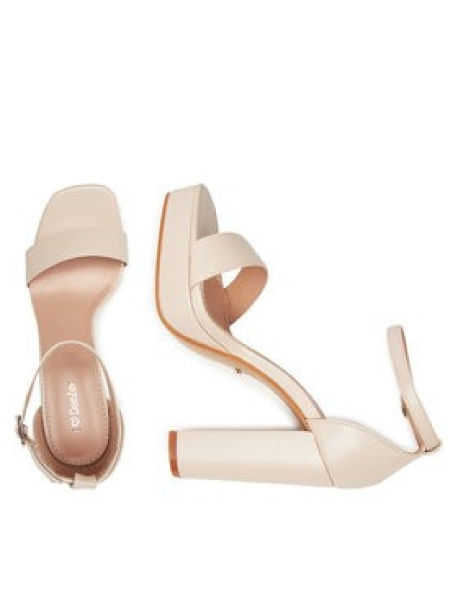 DeeZee Sandały LE601-19 Écru