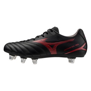 Buty sportowe Mizuno Monarcida Neo III Rugby SI Czarno-czerwone