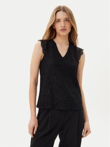 Pieces Bluzka Olline 17154614 Czarny Regular Fit