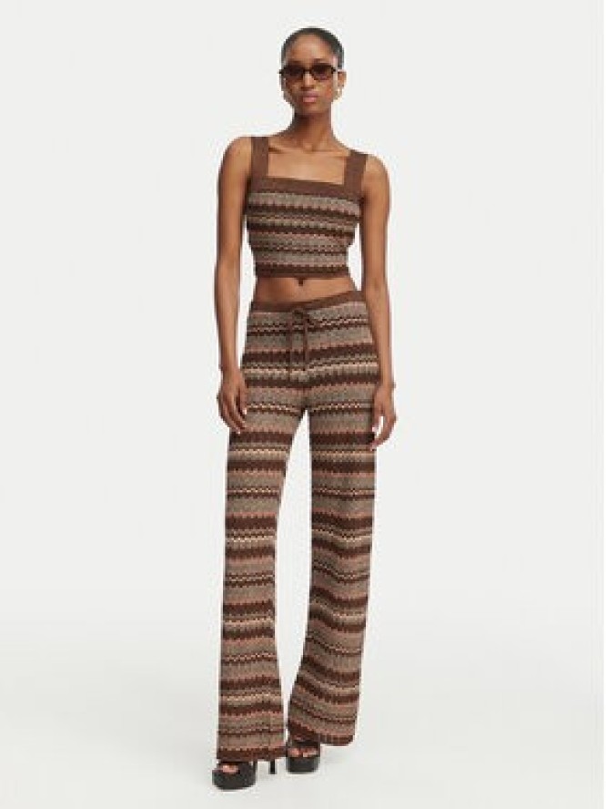 Marciano Guess Spodnie materiałowe G6GB13 Z0645 Brązowy Regular Fit