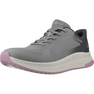 Buty SKECHERS BOBS SQUAD 4 STAPLE LOOK Szary