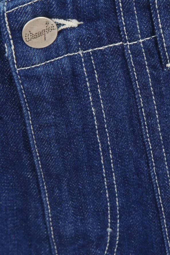 SPÓDNICA WRANGLER CARPENTER SKIRT WORKWEAR BLUE W29WFH20X 112128597