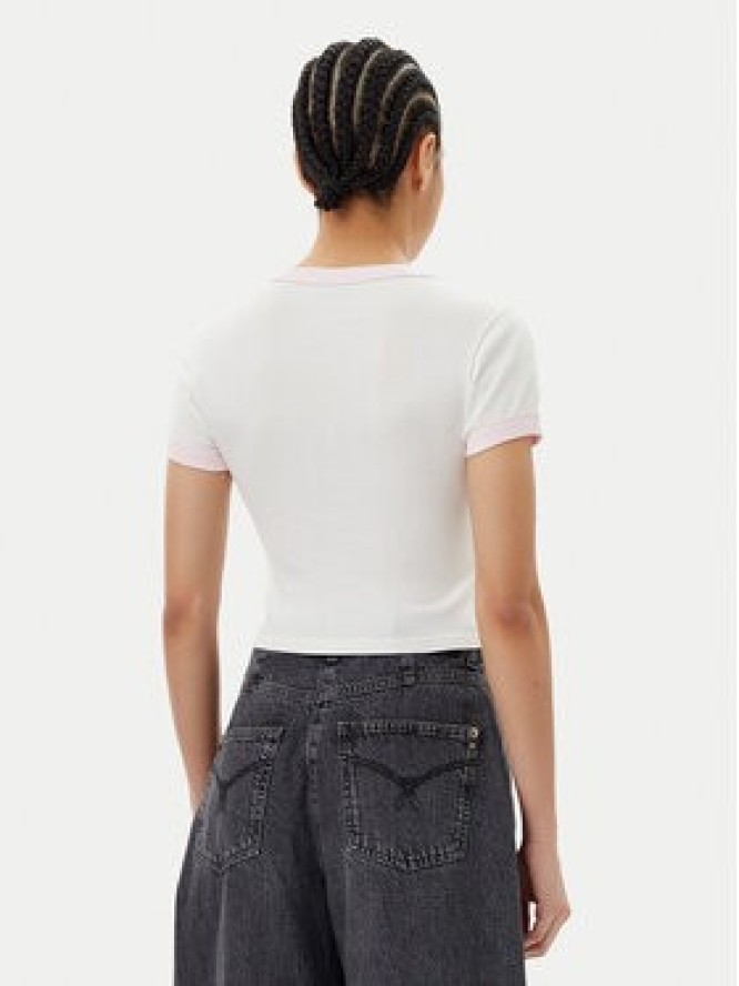 HUGO T-Shirt Dalia 50537476 Biały Slim Fit