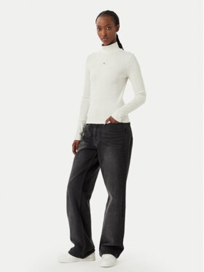 Calvin Klein Jeans Golf LV047D203G Szary jasny Slim Fit
