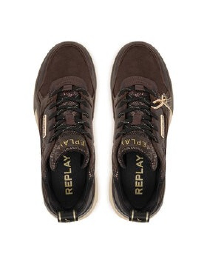 REPLAY Sneakersy GWS9H.000.C000ML Brązowy