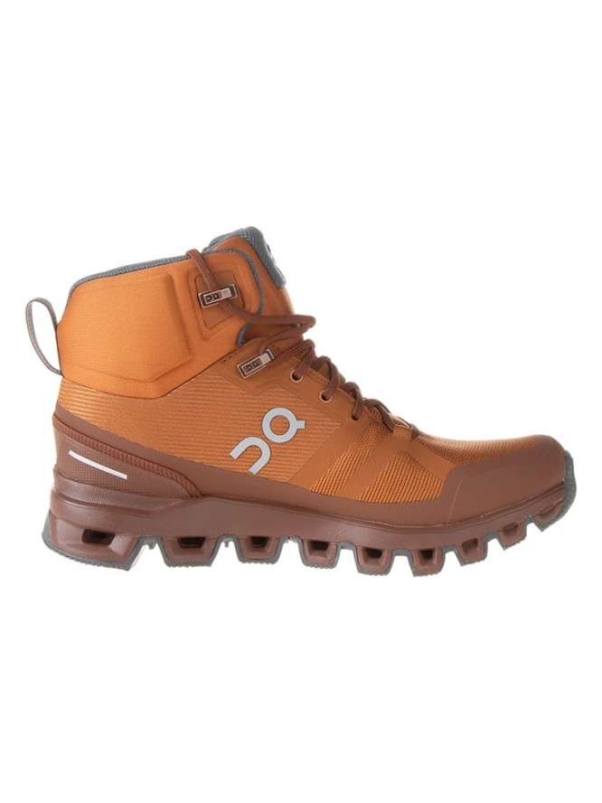 ON RUNNING Botki turystyczne "Cloudrock Waterproof 1" w kolorze pomarańczowym rozmiar: 36,5