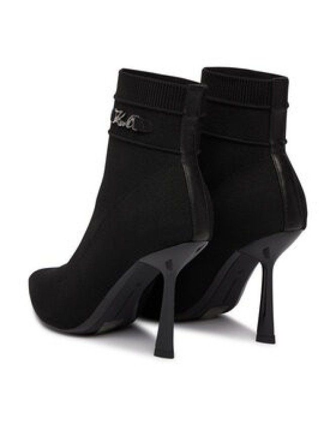 KARL LAGERFELD Botki Pandara KL31346A Czarny