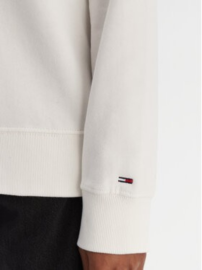 Tommy Jeans Bluza Essential DW0DW21922 Écru Regular Fit