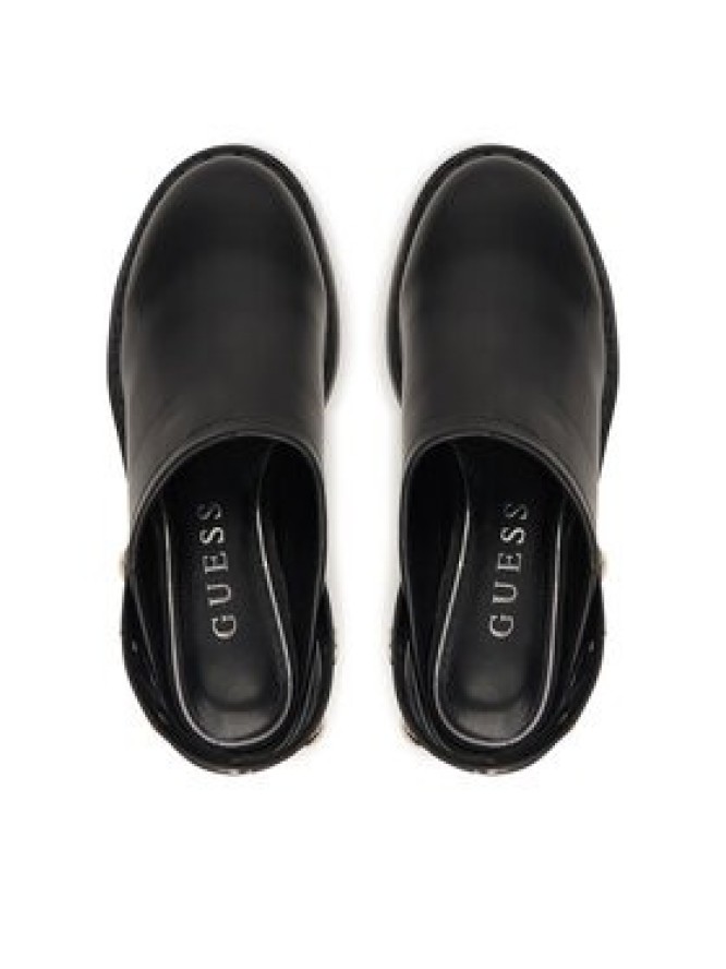 Guess Klapki FLTWNE ELE01 Czarny