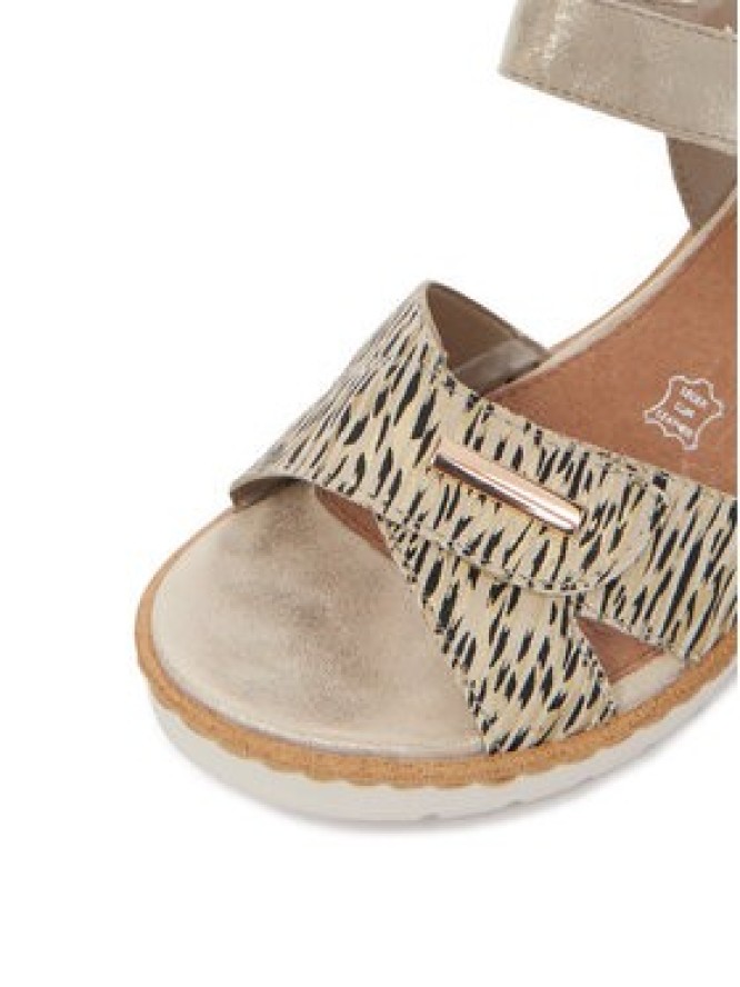 Remonte Sandały CEO-R6266-90 Złoty