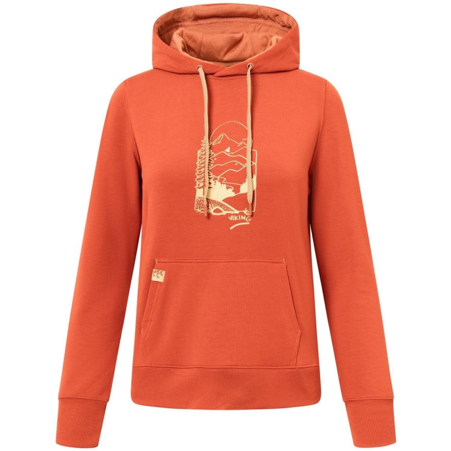 Bluza z kapturem damska Viking Panaka Hoodie Bamboo