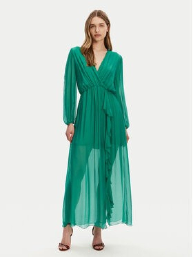 Haveone Sukienka letnia AFF-N013 Zielony Loose Fit