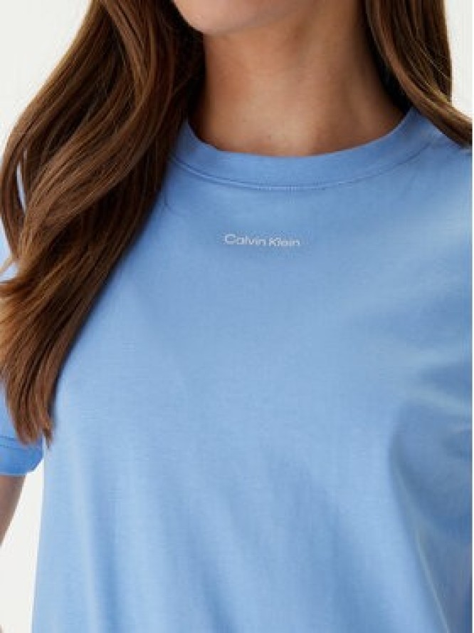 Calvin Klein T-Shirt 20s Classic Logo LV147C857G Niebieski Regular Fit