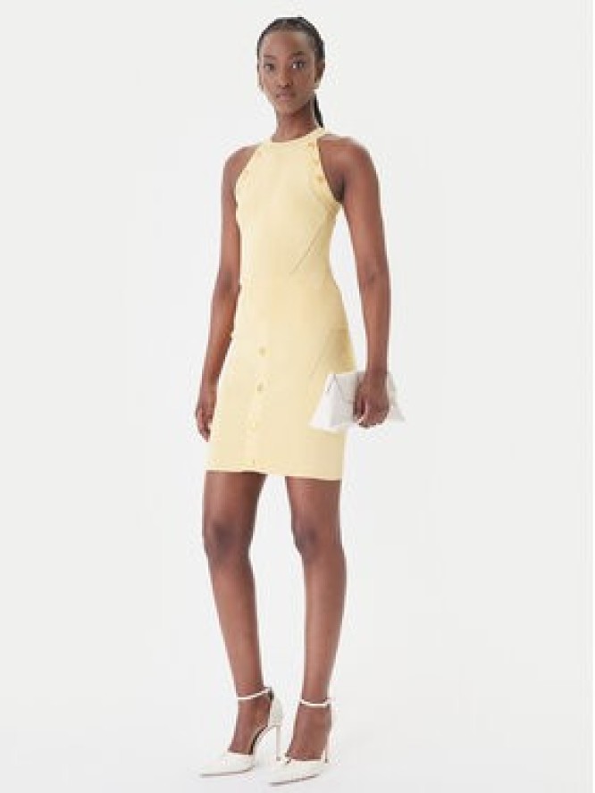 Marciano Guess Spódnica mini G6GD09 Z0628 Żółty Classic Fit