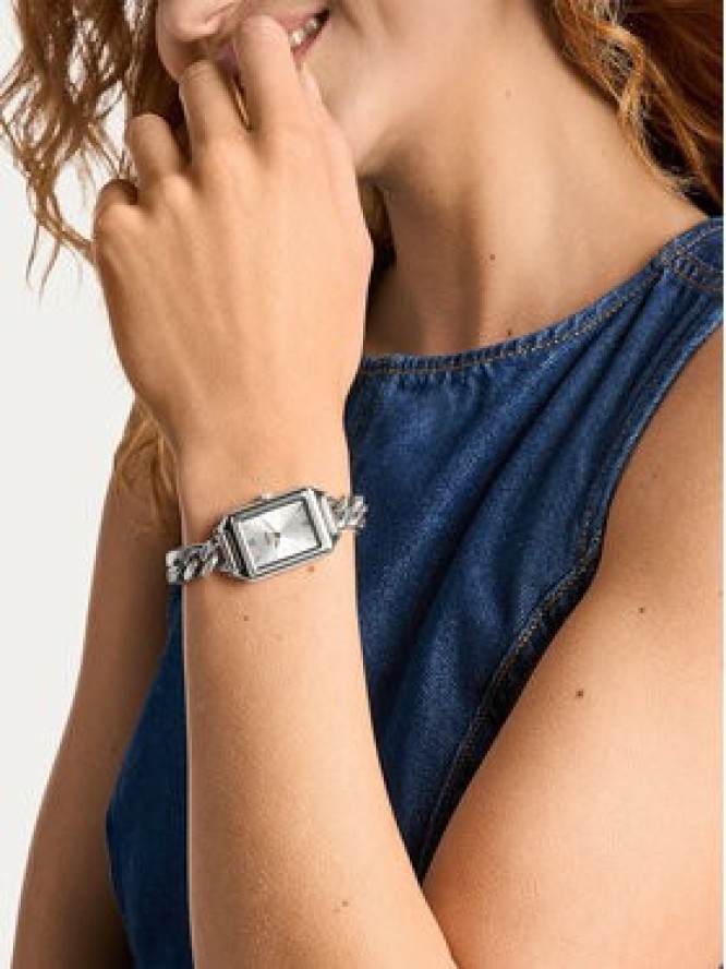 Fossil Zegarek Raquel ES5477 Srebrny