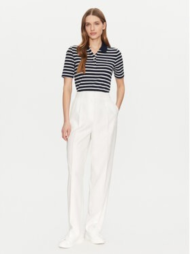 Tommy Hilfiger Polo 1985 WW0WW43224 Granatowy Regular Fit