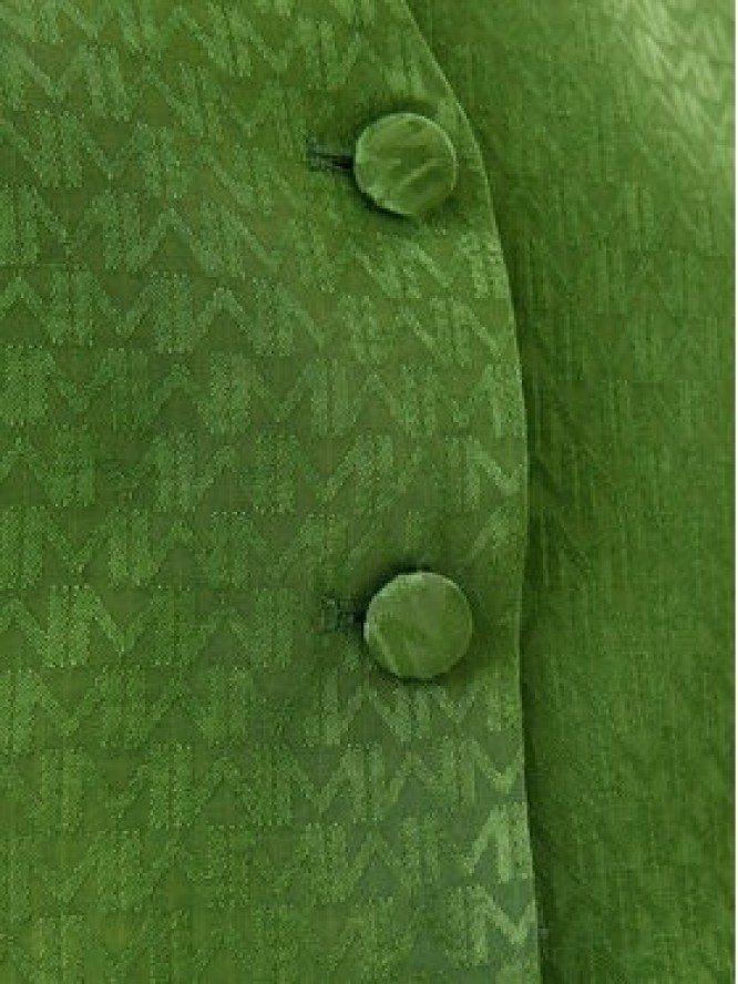 Lola Casademunt by Maite Kamizelka MS2502007 Zielony Regular Fit