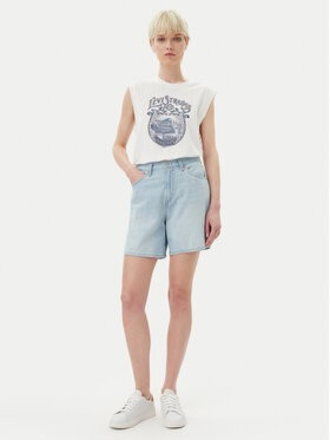 Levi's® Bluzka Graphic 001MW-0000 Biały Standard Fit